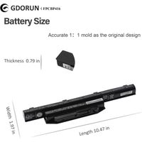 GDORUN FPCBP416 FMVNBP231 Laptop Batterie pour Fujitsu LifeBook AH544 A544 AH564 E733 E734 E743 E744 E753 E754 S904 SH904 FPCBP42
