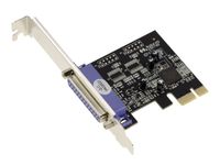 Carte contrôleur PCIe parallèle LPT IEEE1284 DB25 compatible SPP EPP ECP avec Chipset Oxford OXPCIe952