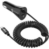 Chargeur Voiture Allume Cigare USB Port avec Cable iPhone