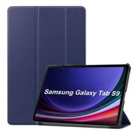 Coque Smart Bleu Premium pour Galaxy Tab S9 11" SM-X710  / S9 FE 10.9" SM-X510 Etui Folio Ultra fin [Toproduits®]