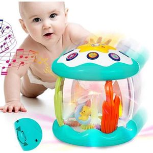 CUBE ÉVEIL Jouet Musical bébé de 1-2 ans avec lumière et son,