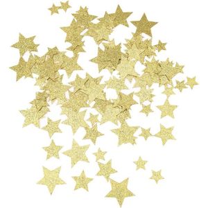 CONFETTIS Lot De 100 Confettis De Noël En Forme D'Étoiles Do