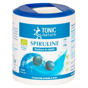 TONUS - VITALITÉ Algonergy Spiruline Bio Raw 250 comprimés