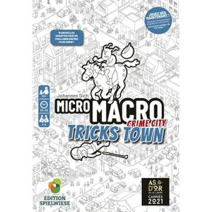 JEU SOCIÉTÉ - PLATEAU BlackRock Games - MicroMacro - Crime City - Tricks