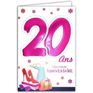 Carte Anniversaire Ans Cdiscount