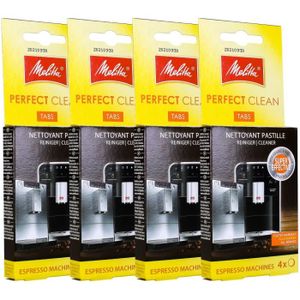 Melitta Perfect Clean Espresso Filtre MacHine à Café Nettoyant Comprimés X 8 