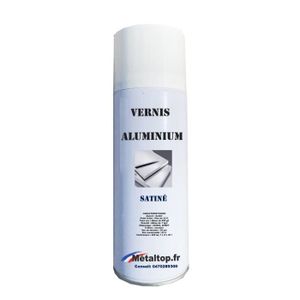 PEINTURE - VERNIS Vernis Aluminium - 0.4 L - Bombe 400 mL    - Incolore - Metaltop - Incolore 0,4
