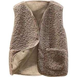 GILET - CARDIGAN Gilet en Molleton Polaire Doux sans Manche Femme G