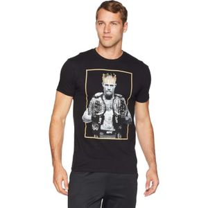 t shirt ufc reebok femme marron