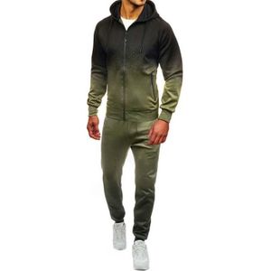 Veste De Survêtement Homme Sans Capuche - Col Montant Zippé - Veste D'Hiver Chaude Et Confortable