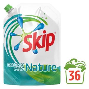 LESSIVE Lessive liquide essence de la nature 1,95 L Skip