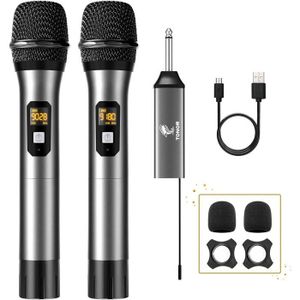Microphone portable sans fil karaoké E109 avec LED de lumière et fonction  Changeur de voix - Chine Microphone Karaoke et ordinateur de poche sans fil  microphone sans fil prix