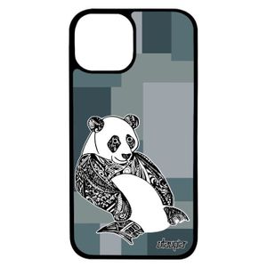 COQUE - BUMPER Coque panda Apple iPhone 13 pro max en silicone be