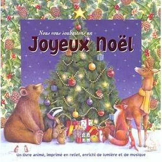 Nous Vous Souhaitons Un Joyeux Noel Cdiscount Librairie