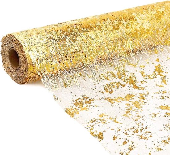 AmaCasa Chemin De Table Non Tissé 23cm X 20m - Décoration Mariage Et Événements (Beige)
