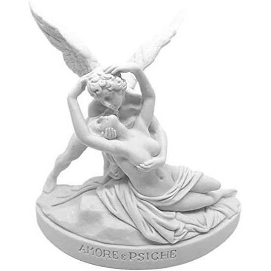 Buste Statue Amour Et Psyche Reproduction Sculpture Marmo Et Resine13 Cm Artisanat Toscano Designpeint A La Main Idee Cadeau 32 Cdiscount Maison