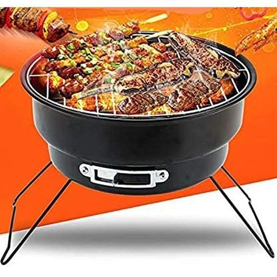 Barbecue Pliant En Acier Inox Pour Camping – Petit Grill Au Charbon, Portable Et Léger
