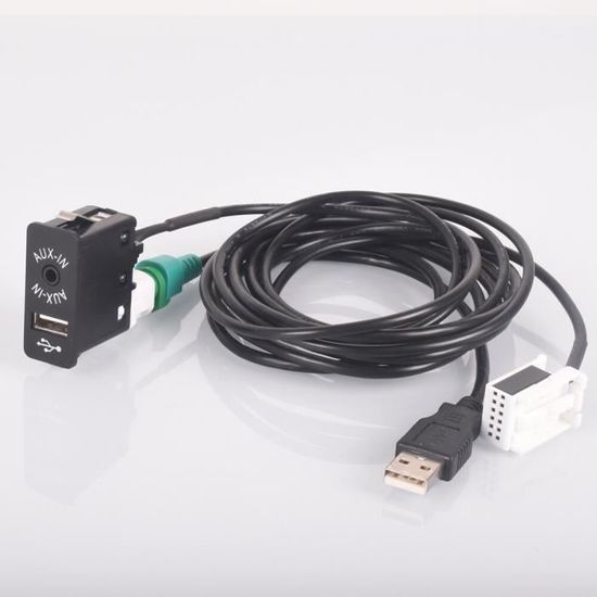 Adaptateur AUX Vers USB Pour Autoradio BMW - Neuf - Accessoire Voiture