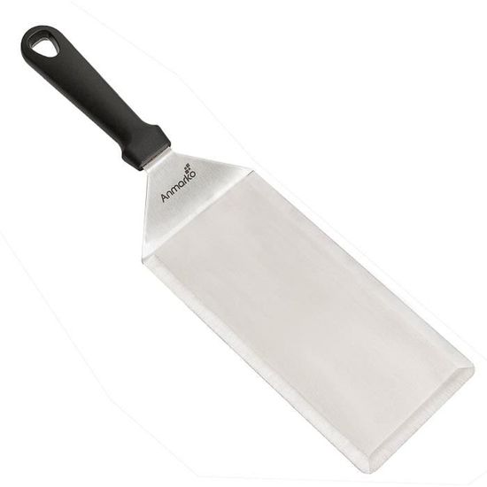 Spatule Plancha En Acier Inoxydable - Mini Spatule Hamburger | Pour Grill, Barbecue, Cuisine