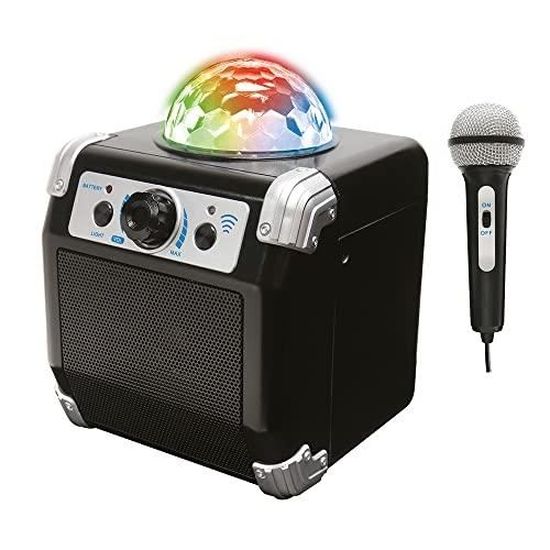 Fenton SBS30P système karaoké avec lecteur CD et set micro | Bax Music