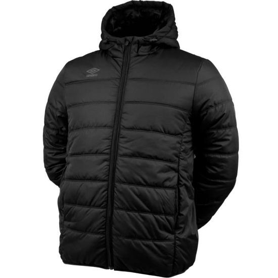 Pull à Capuche Homme Umbro Noir, 2XL, En Molleton, Parfait état, Doux Et Chaud