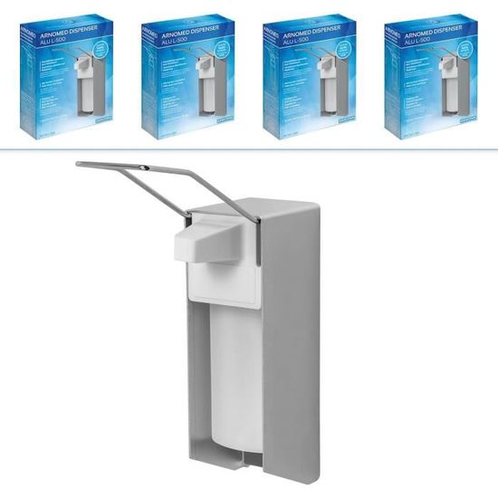 Distributeur automatique de gel hydroalcoolique ou savon 500mL main image 0