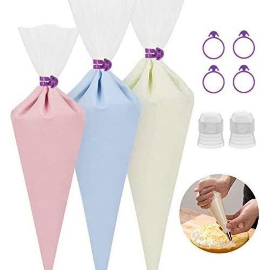 Lot De 20 Coupleurs Standard En Plastique Pour Poches à Douille