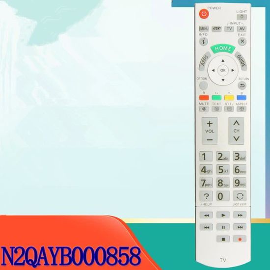 Télécommande Pour Panasonic (modèle N2QAYB000718) - Neuf