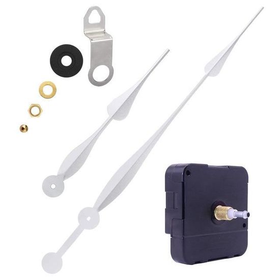 horloge géante mouvement pendule grandes aiguilles 25/38cm poire géantes DIY