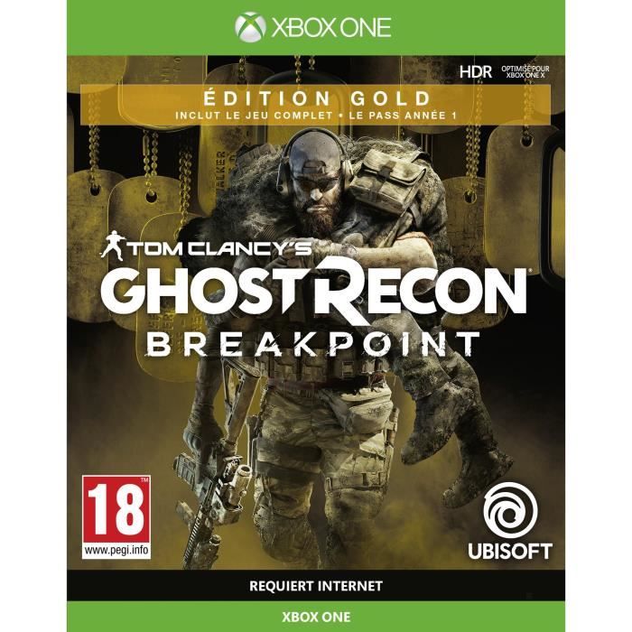Ghost Recon BREAKPOINT Édition Gold Jeu Xbox One