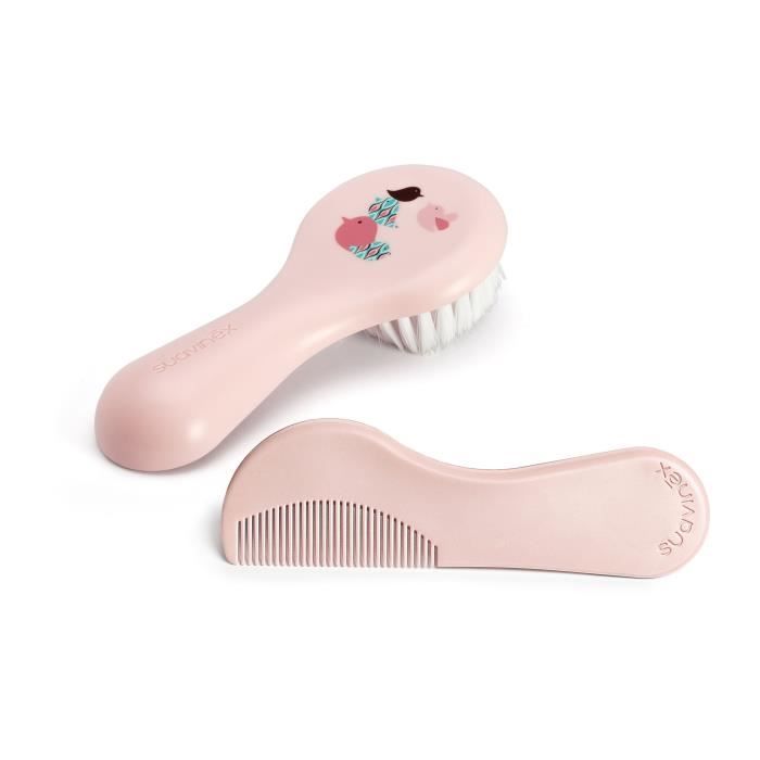 Suavinex Set De Brosse Et Peigne Rose Cdiscount Puericulture Eveil Bebe Suavinex Set De Brosse Et Peigne Rose Cdiscount Puericulture Eveil Bebe