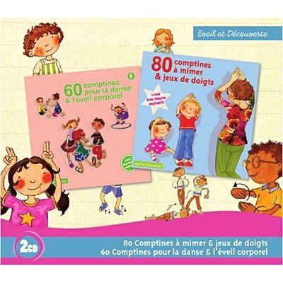 80 Comptines A Mimer Et Jeux De Doigts Achat Cd Cd Comptines Enfants Pas Cher