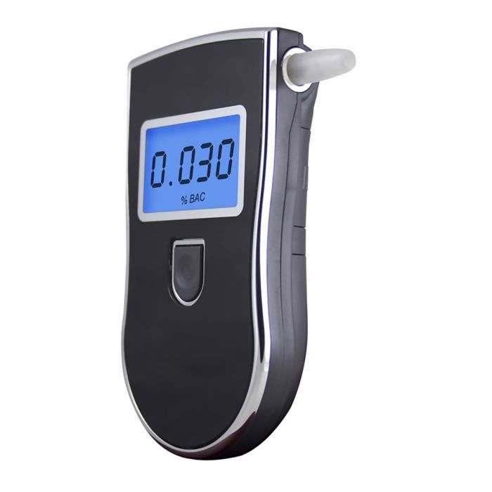 WAKA Bit Digital Breath testeur d'alcool alcootest écran LCD w-bleu rétro-éclairage