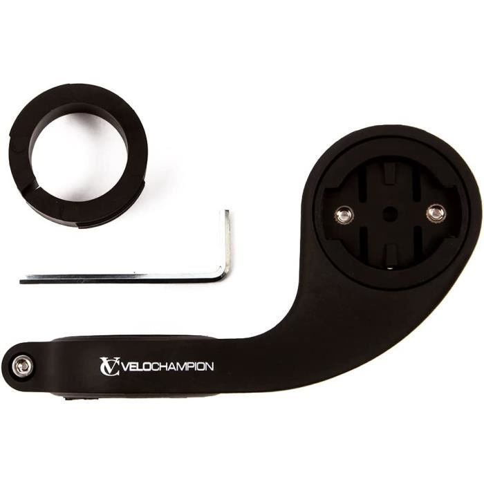 VeloChampion Support pour Guidon d'ordinateur de vélo pour Appareil Photo Garmin Edge 200, 500, 510, 800, 810, 1000 et GoPro