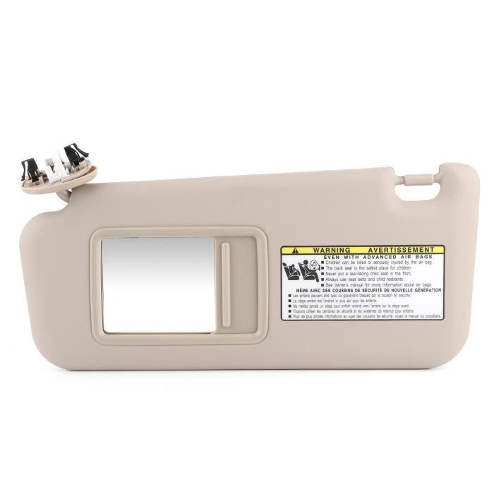 ZER Remplacement de pièces de pare-soleil côté gauche avant du conducteur 74320-42501-A1 pour 06-13 RAV4