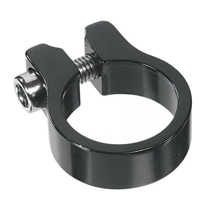 COLLIER SERRAGE TIGE DE SELLE ATTACHE ARGENT Ø28.6MM VELO CYCLE