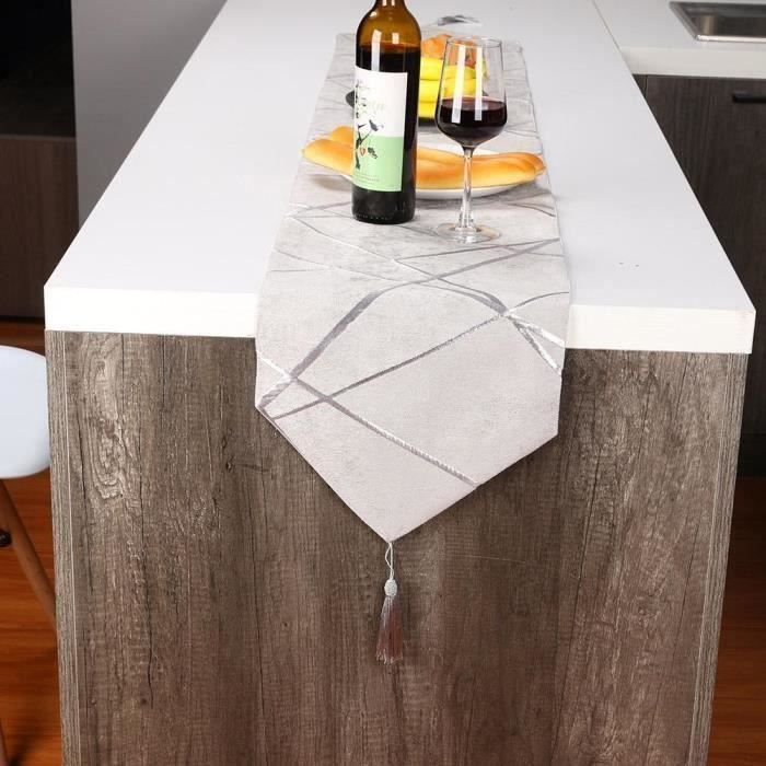 Nappe - Vent nordique minimaliste épaissie table drapeau table basse meuble de télévision Américain modèle chambre repas dra At22900