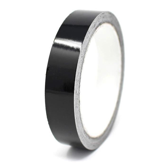 Finest Folia Bandes décoratives Noir brillant 10 m (0,79 €-mètre-mètre)