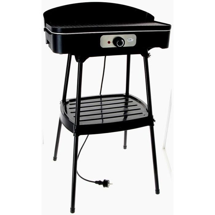 Plancha électrique (2000W) sur pied (51x27x86.5cm environ)