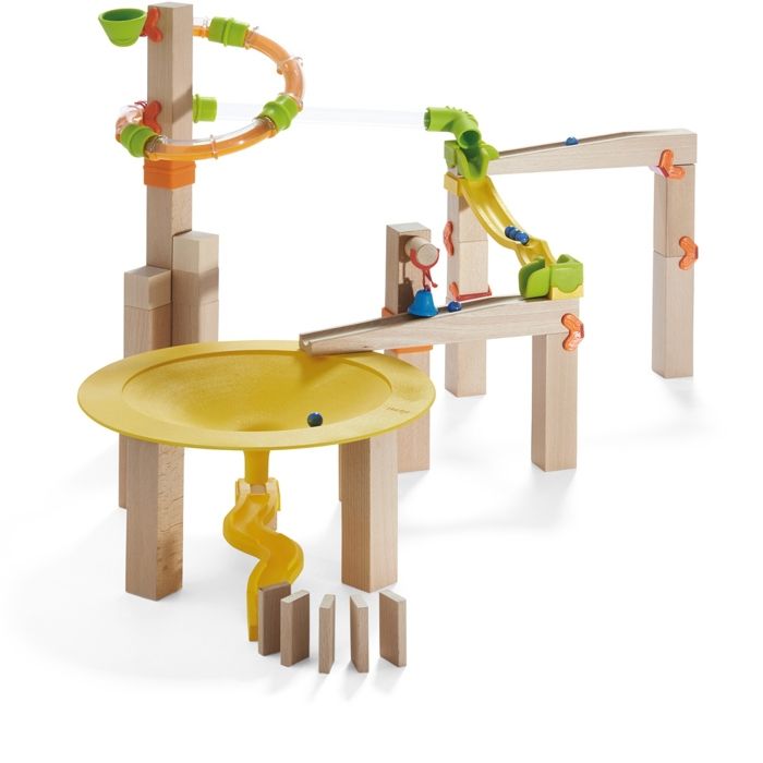 HABA - Kit de Démarrage Circuit à Billes Funnel Jungle - Jouet Enfant 4 ans et +