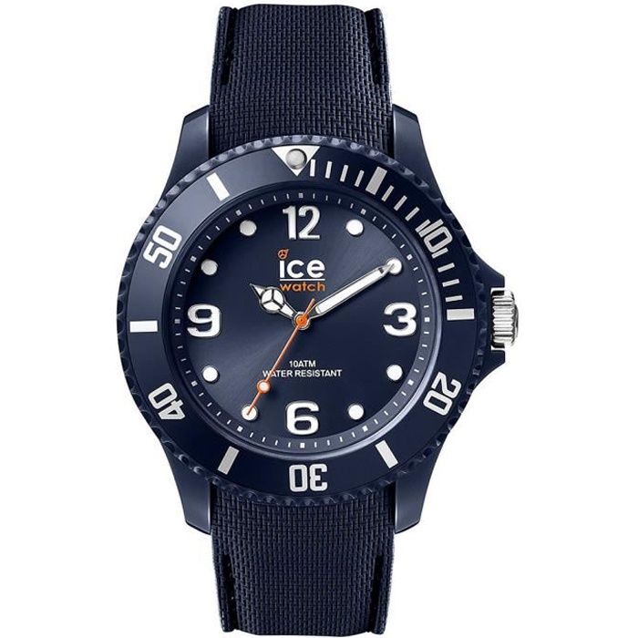 Ice-Watch - ICE sixty nine Dark blue - Montre bleue pour homme avec bracelet en silicone - 007266 (Large)