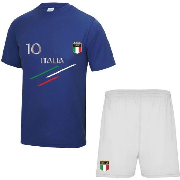 Ensemble de sport short et maillot Italie homme