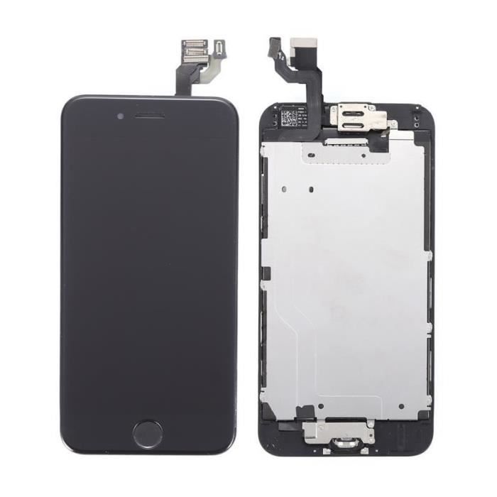 VITRE TACTILE + ECRAN LCD COMPLET POUR IPHONE 6 NOIR