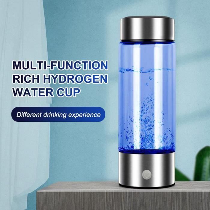 Générateur d'eau d'hydrogène Bouteille d'eau riche en hydrogène fabricant d'eau rechargeable filtre d'eau électrolyse pour eau