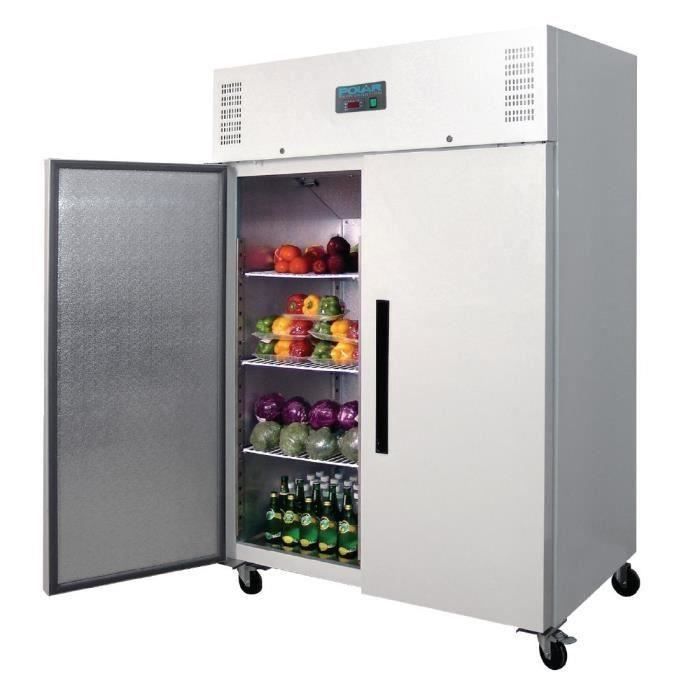 Congélateur 1200 Litres professionnel 2 portes blanc