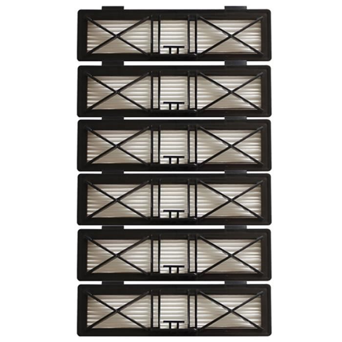 6X PièCes D'Aspirateur Filtre HEPa pour Neato Botvac Connecté D Filtres SéRie Remplace pour Neato D SéRie 945-0215 D75 D80 D85