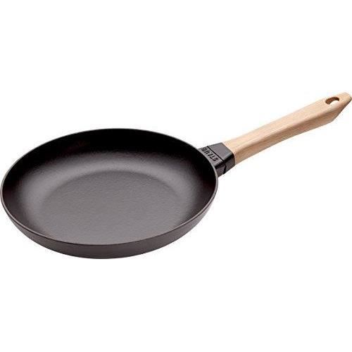 Staub 40511-952-0 Poêle en fonte, Noir Mat, 26 cm
