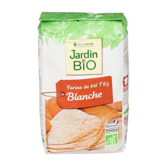 JARDIN BIO Farine de blé blanche bio - 1 kg
