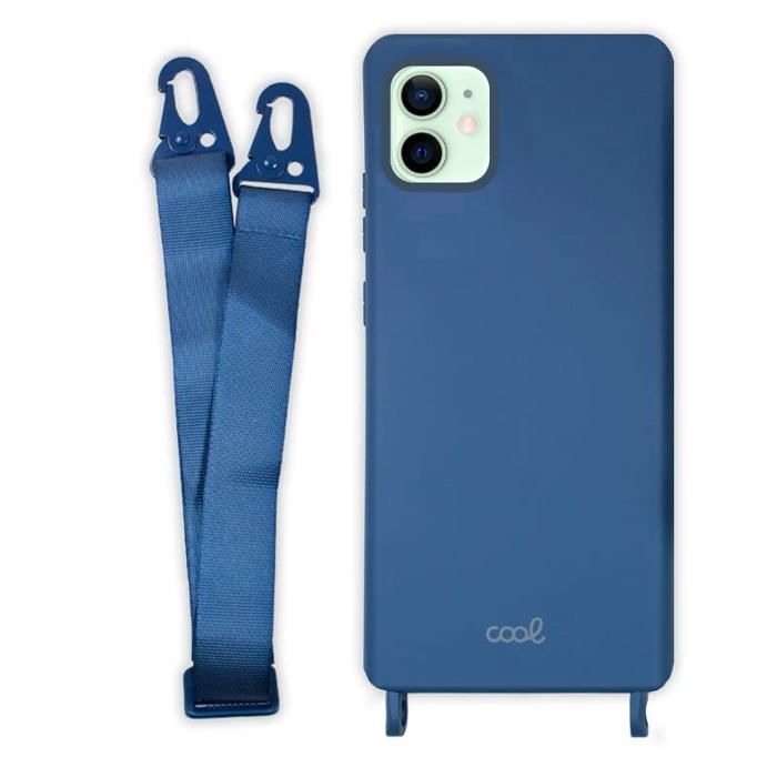 Coque telephone - bumper telephone Cool smartphones - tablets accessories Coque Cool pour iPhone 12/12 Pro Ruban Bleu