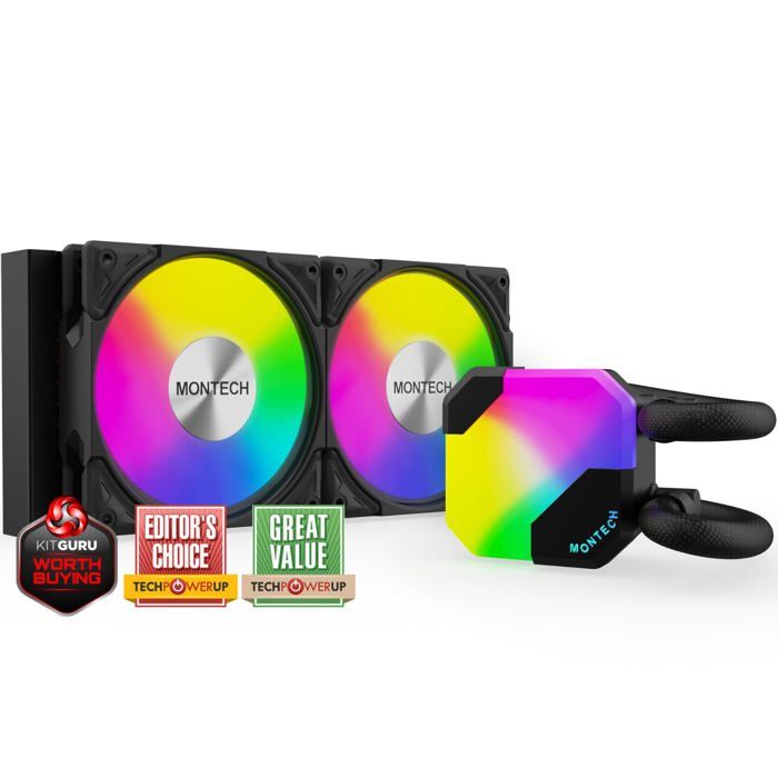 Montech Kit Watercooling AIO 240mm Neuf - vue 5